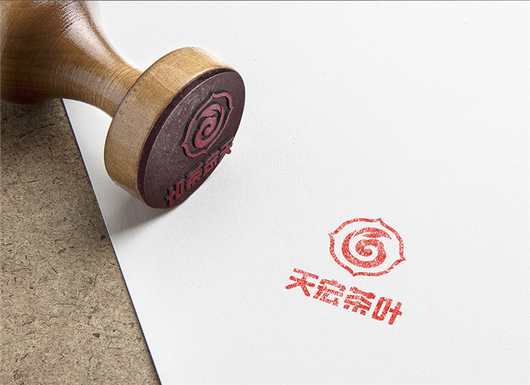 天宏茶葉標(biāo)志設(shè)計(jì),上海茶葉類標(biāo)志設(shè)計(jì)說(shuō)明,上海茶葉類標(biāo)志案例