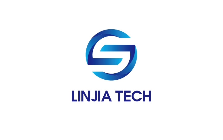 上海霖嘉電子科技logo設(shè)計(jì)案例_科技電子logo設(shè)計(jì)